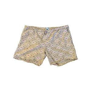 Sundance Women’s Ikat Print Cotton Shorts – Size Large Festival Boho Artisan